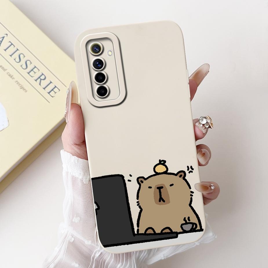 Für Realme 6 6i 6S Hülle Realme6 Pro Süß Mode Süßigkeiten Bemaltes Cover Weiche Silikon Handyhülle Für Realme 6 Pro Realme 6S 6i Taschen