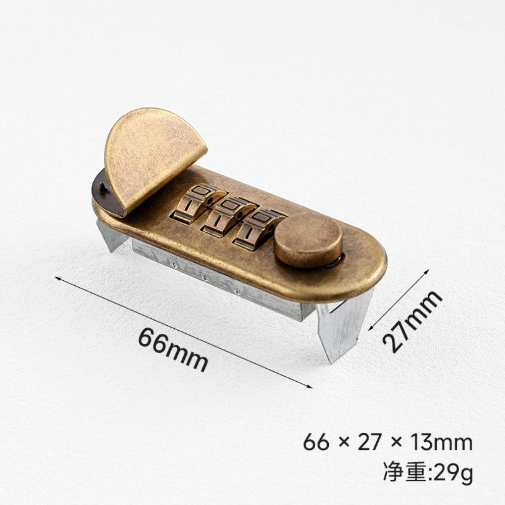 Reusable Briefcase Lock Waterproof Handbag Lock Economic Security Lock  Handbag Safety
