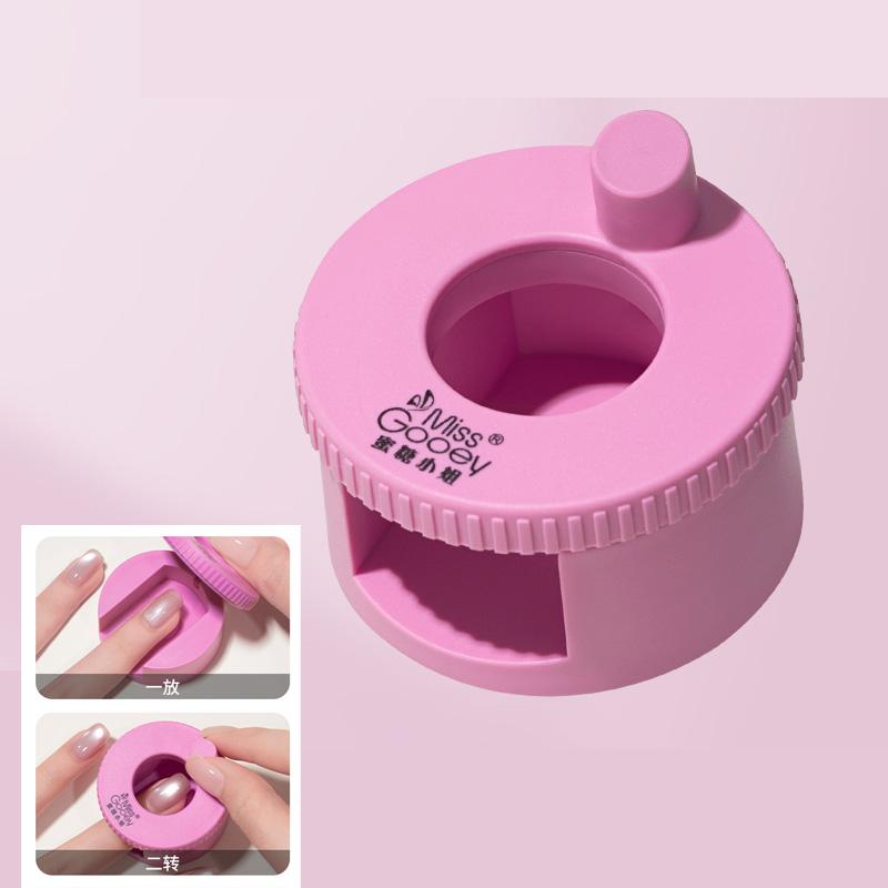 Automatisch Nagelmagneetgereedschap voor Kattenoog Gel Nagellak Roterende Sterke Magneet Breed Licht Glaskralen Effect DIY Magneetgereedschap