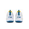 Li Ning Badminton-Schuhe Unisex Niedrig geschnitten Standard Weiß/Leuchtend Gelb AYTU011-2