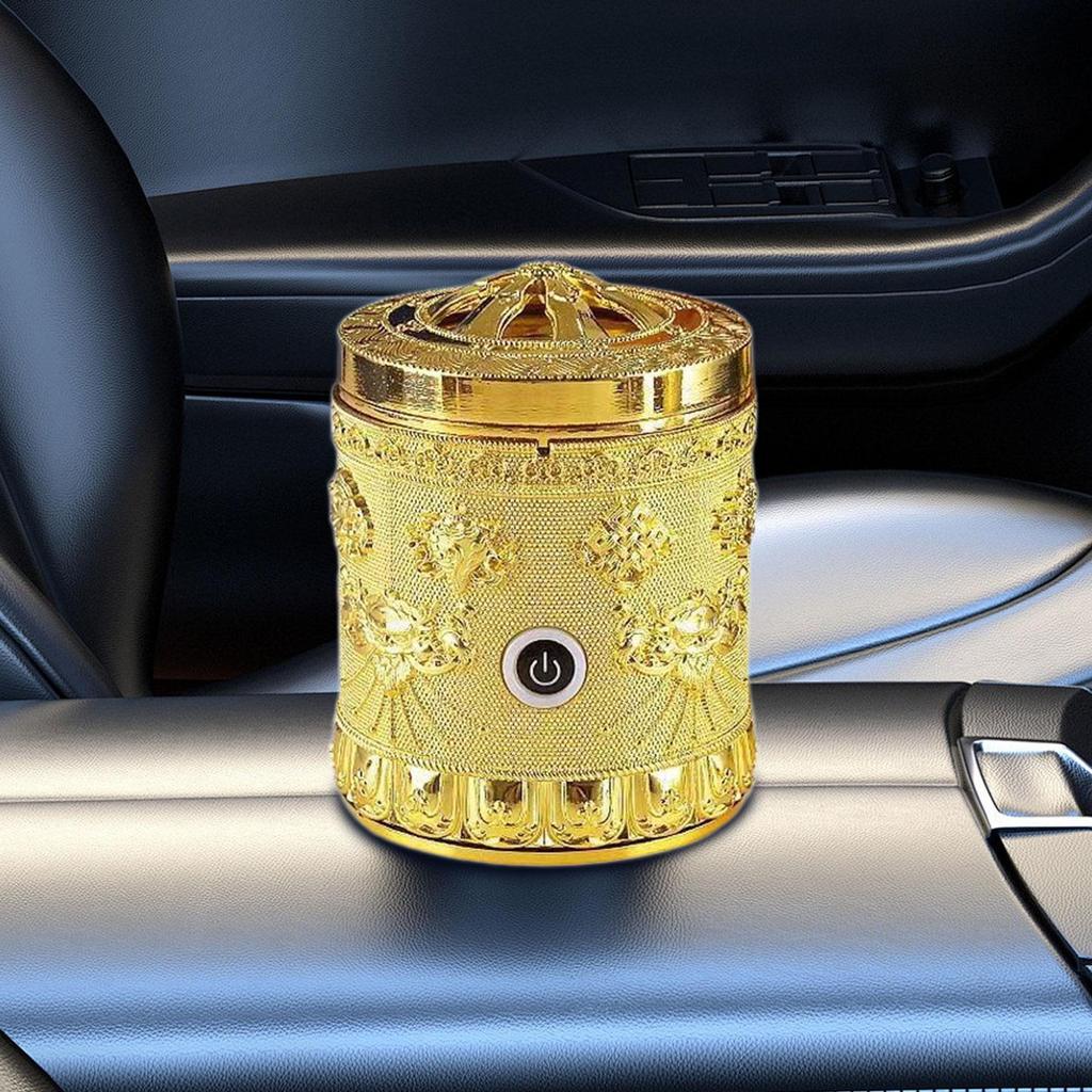 Slitinová kadidelnice jako dárek, funkce automatického vypnutí, držák pro ložnici a SPA