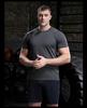 Lulu Men's Quick-Dry Sports T-Shirt - Elastic, Breathable, Large Size, Round Neck, Short Sleeve, Custom Logo.