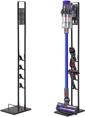 Emdou Vacuum Cleaner Stand Cordless Vacuum Cleaner Stand Cleaner Stand Multiple Functions Vacuum Cleaner Wall Hanging Storage Stand Compatible with