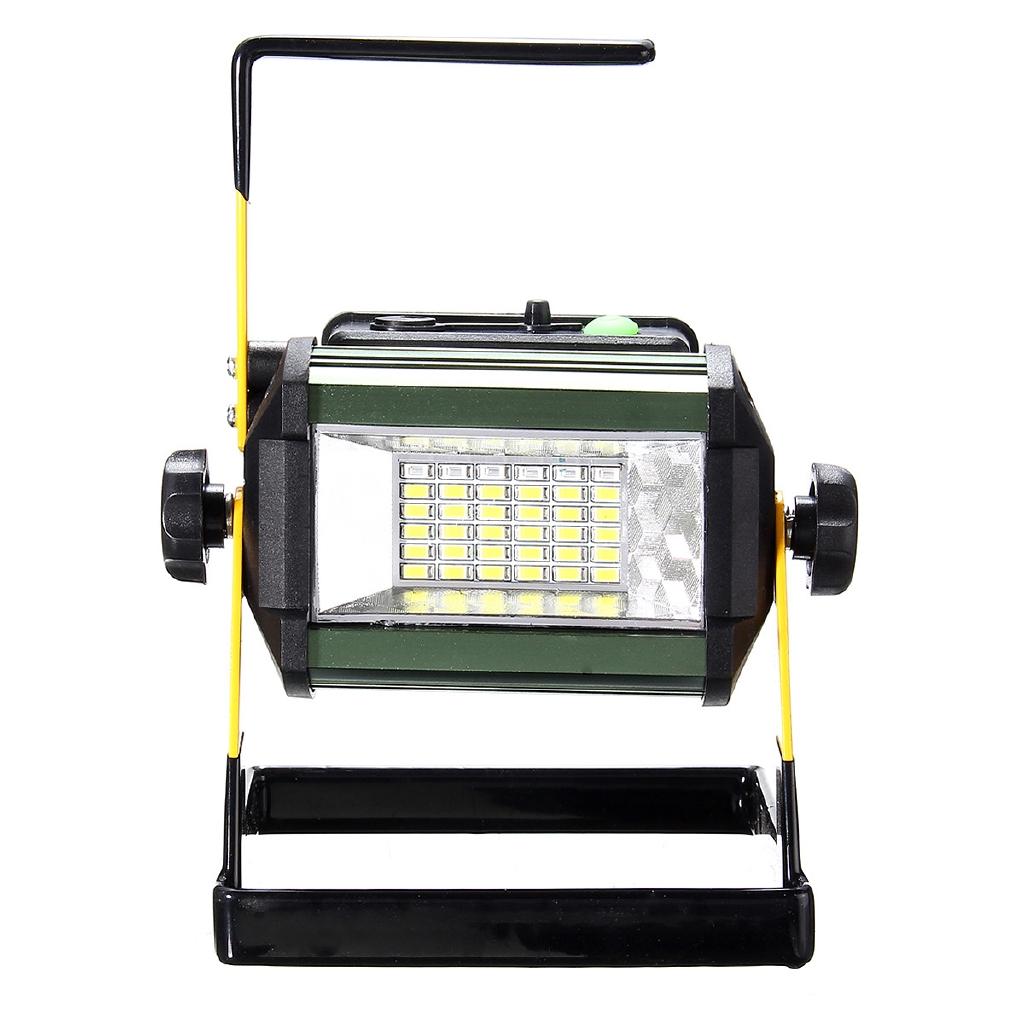 110-240V 50W Rechargeable LED Flood Light 2400LM 36 LED Floodlights Camping Portable Outdoor Flashing Lamp EU/US Plug