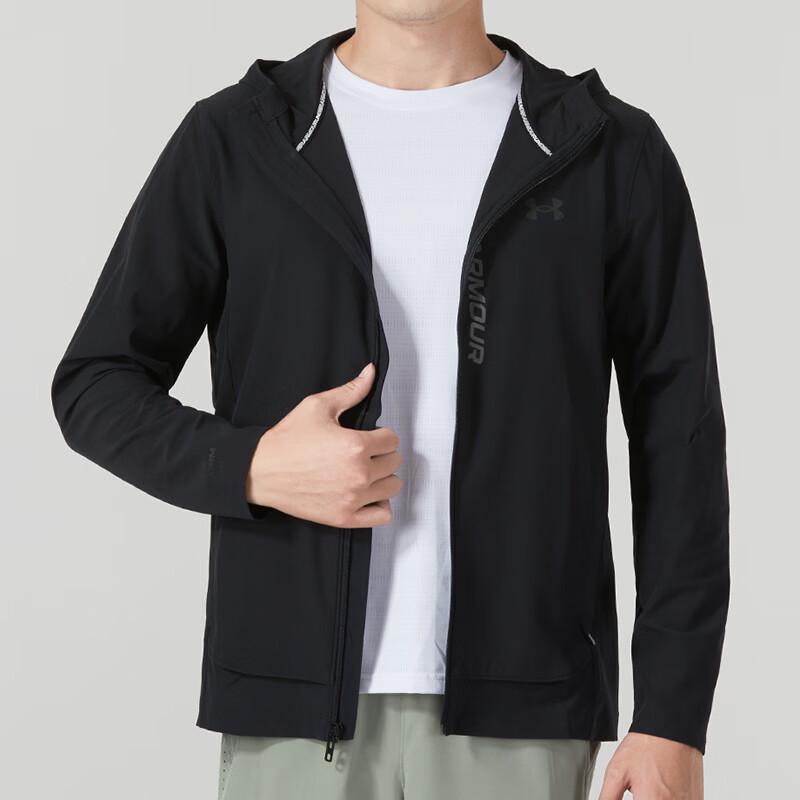 Under Armour Men s Road Running Woven Hooded Jacket