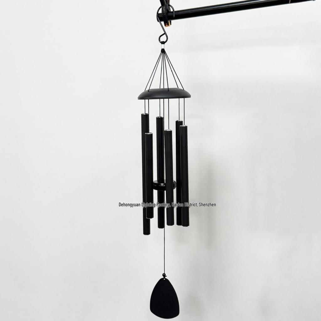 32" Bestseller Aluminum Wind Chime: Deep Tone Sympathy Memorial for Outdoors