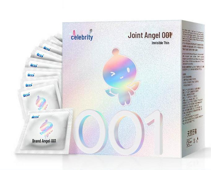 Celebrity Ultra Thin Ribbed Condoms with Hyaluronic Acid for Adult Pleasure and Family Planning