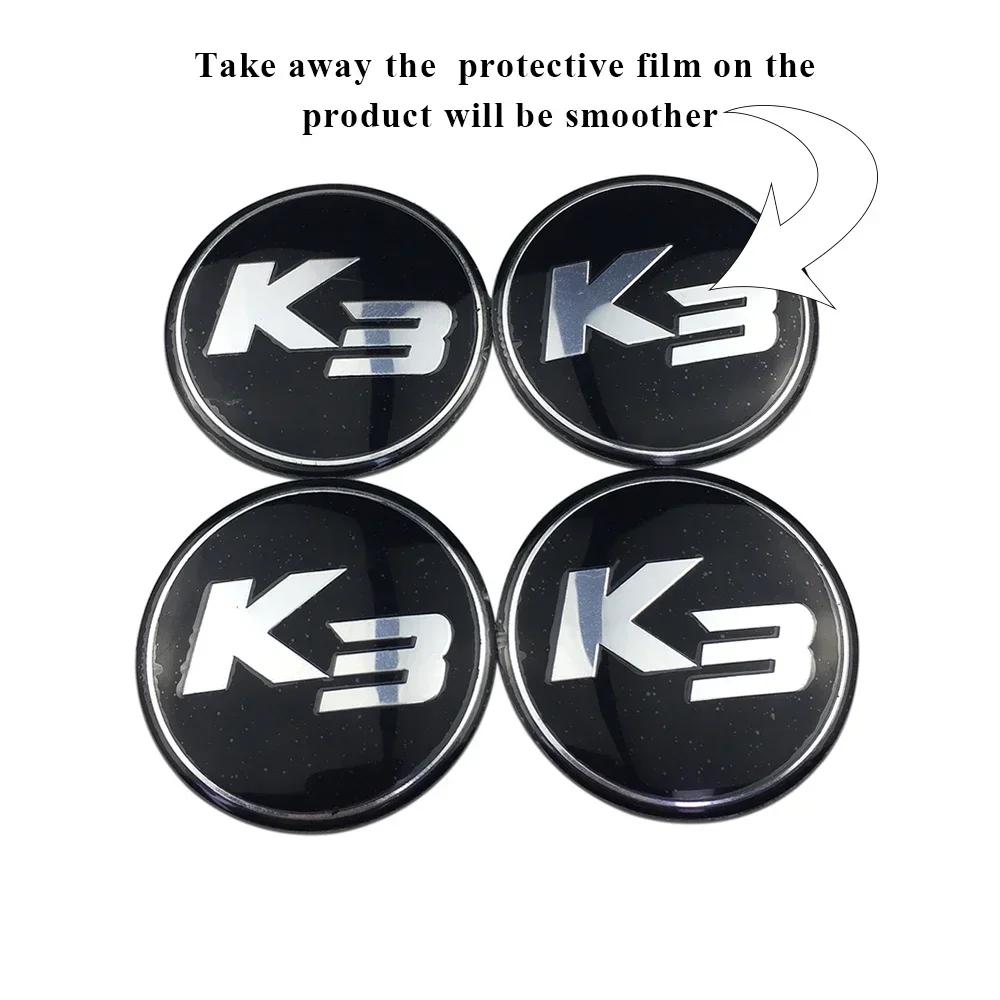 2026 Hot Car Sticker 56mm/60mm/65mm Car Wheel Center Hub Decal Stickers for KIA Sportage K2 K3 K5 K9 Rio Soul Sorento Ceed Pican