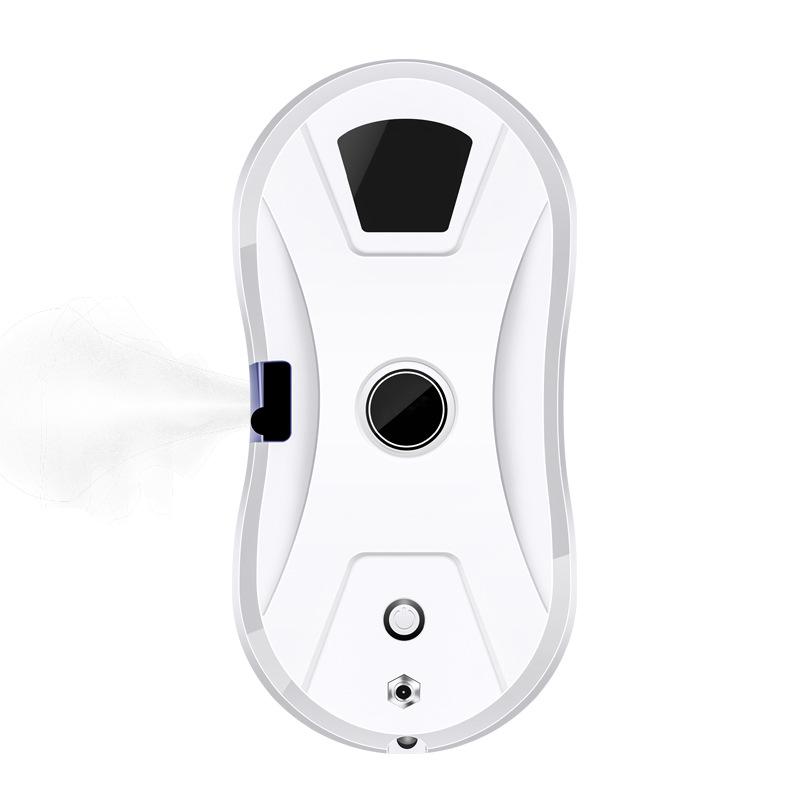 Automatic Window Cleaning Robot with Water Spraying Feature