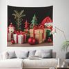 Xmas Decoration Christmas Gift Tapestry Wall Hanging, Wall Art Tapestries Backdrop Poster Wall Decor Tapestry For Bedroom Living