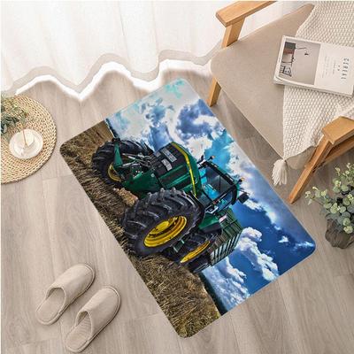 Tractor Mat Nordic Style Bedroom Living Room Doormat Home Balcony Anti-Slip Welcome Doormat Laundry Room Mat