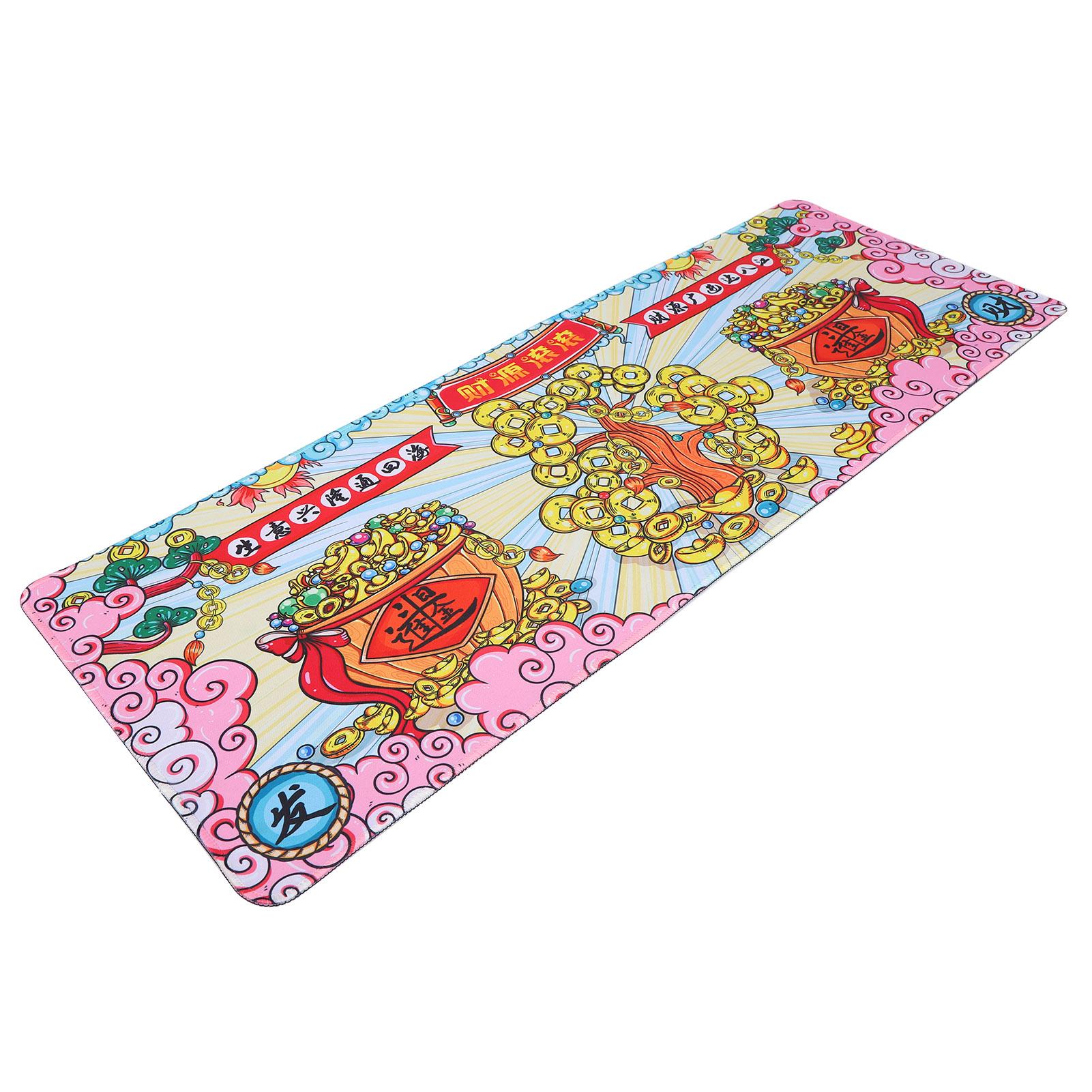Large Mouse Pad Rubber Gaming Mouse Pad Washable Keyboard Desk Mat for Home