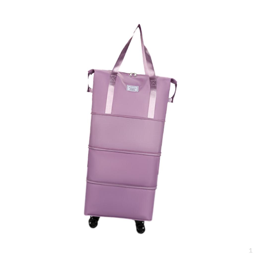 Compact Travel Duffel Bag with Wheels for Easy Transport