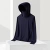Ice silk sunscreen clothing women's upf10 + removable brim cool UV protection outdoor men's thin sunscreen clothing