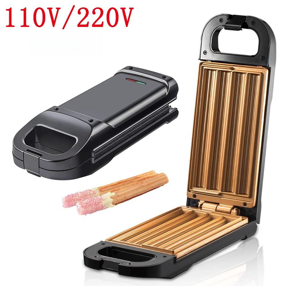 

850 Вт электрическая машина для жарки палочек из теста во фритюре бытовая двухсторонняя нагревательная хлебопечка кухонное оборудование для обработки пищевых продуктов