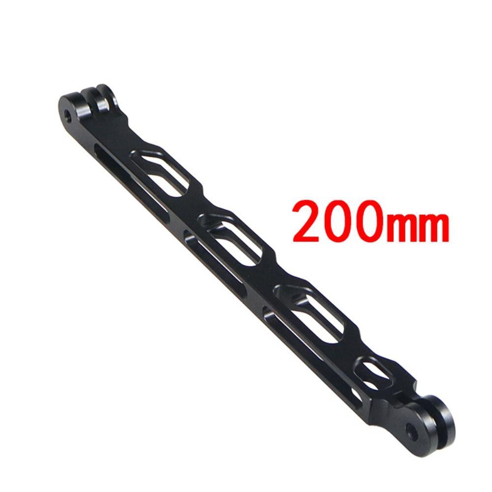 Black Riding Bracket CNC Helmet Arm Selfie Stick for Go Pro/Xiaomi Yi/DJI/insta360