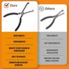 Professional Mechanics Repair Tool Electrical Plug Connector Disconnect Pliers Kit for Fuel Line Breaker Sensor Radio AC Removal