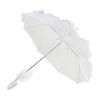 Lace Parasol Umbrella Hand Made Wedding Bridal Lace Umbrella Elegant Decorative Lace Umbrella Photography Prop for Party