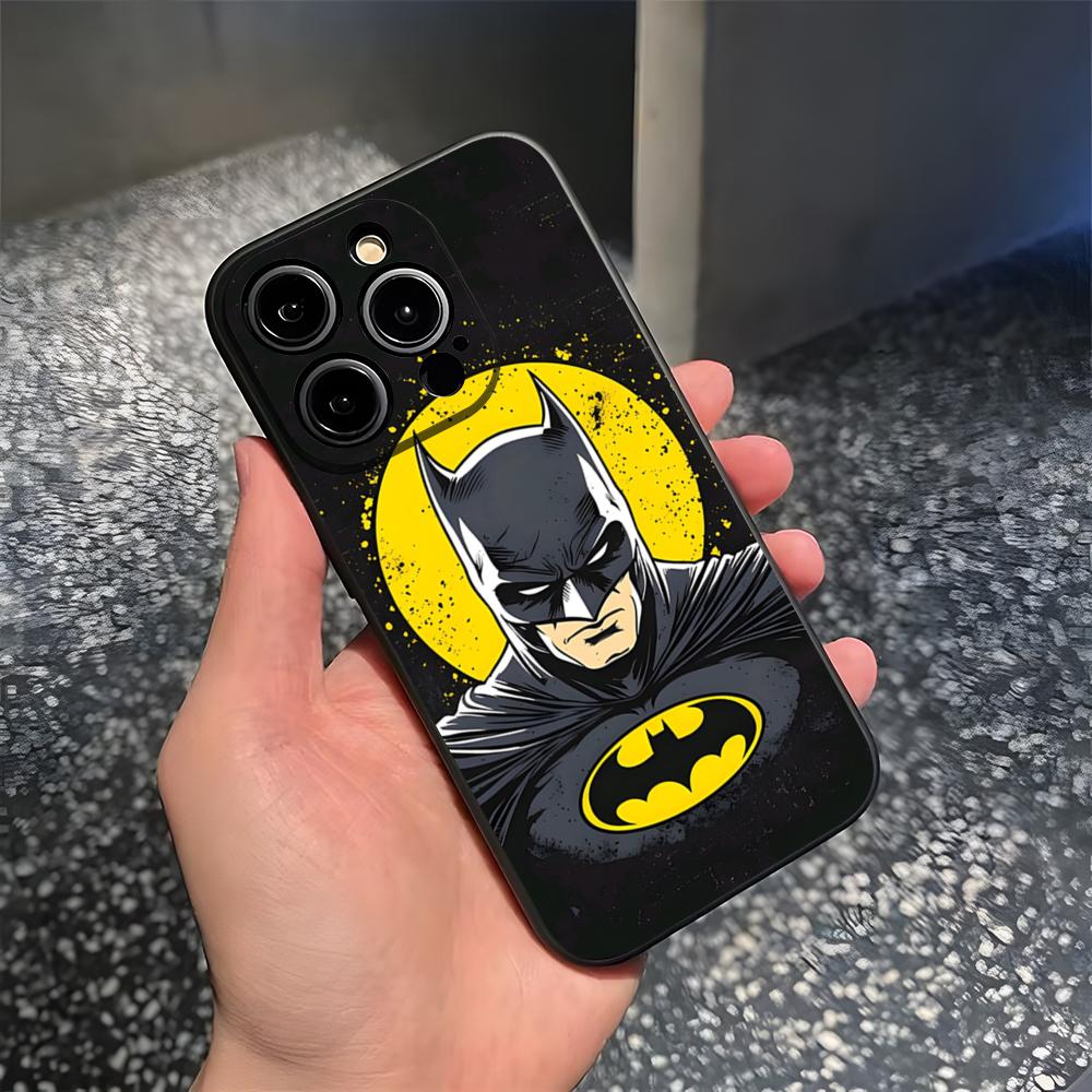 B-Batmans Theme Phone Case For 17 Pro Max Iphone 14 16 Pro Max 12 15 Plus 13 Pro 11 Xr X Xs 8 7 Plus Back Cover