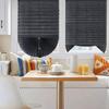 2PCS/Set Half Blackout Windows Curtains Folding Curtains Bathroom Kitchen Balcony Office Blinds Non-Woven 60/90x180cm