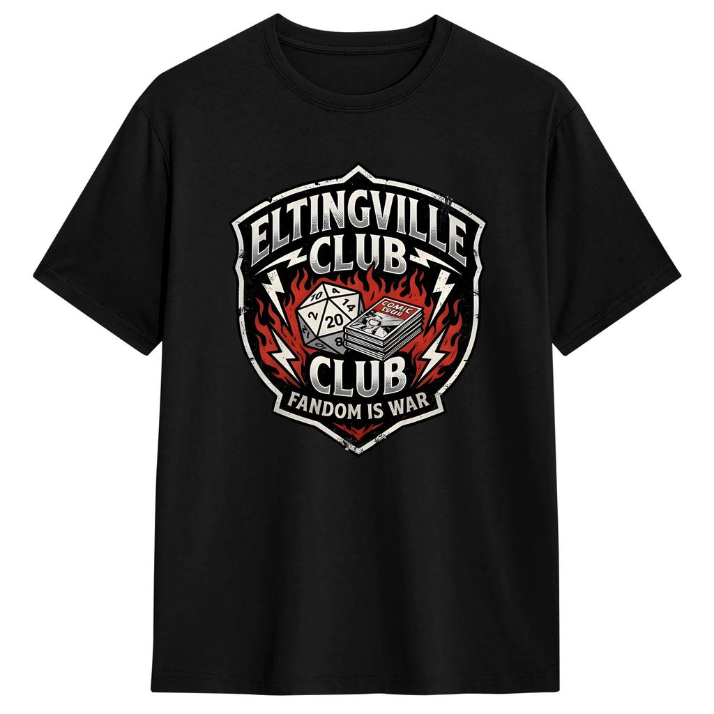 Streetwear T Shirt The Eltingville Club Pure Cotton Tshirts Fashion Tshirt For Unisexs Summer Y2k Classic Short Sleeve Tees