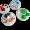 Lotus Leaf & Petal Silicone Mold Fish Bottle Epoxy Casting Mold Crystal Epoxy Mould Material Handmade Clay Mould Craft