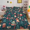 Christmas Printing 3D Printing Polyester Pillowcase Quilt Cover Two Or Three-Piece Set