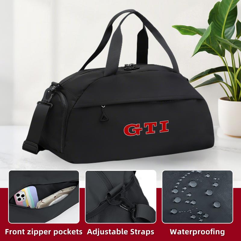 abcd1 Men Women Nylon Luggage Storage Bag Travel Gym Sport Pouches For Volkswagen VW GTI Passat Golf Tiguan Polo Scirocco Jetta T-ROC