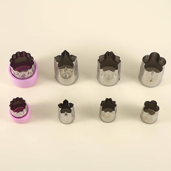 8 vnt./rinkinys Sausainių pjaustyklė Karščiui atspari Nelipni Apsaugota nuo deformacijų Greitas išėmimas iš formos „Pasidaryk pats“ Gėlės Gyvūno Sausainių pjaustyklė Virtuvės įrankis