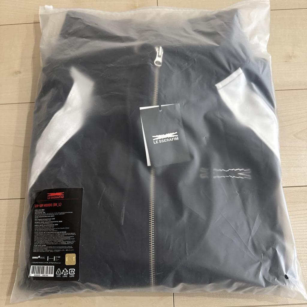 [USED] LE SSERAFIM FLAME RISES ZIP-UP HOODIE