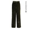 ELLASSAY Pleated Velvet Trousers