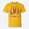 3D Bauarbeiter Orange Warnweste Grafik T-Shirt für Unisex Kleidung Sommer Lässig Unisex Oberteile T-Shirts Mode T-Shirt