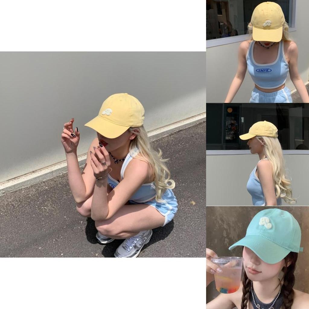 Stylish Embroidered Letter Baseball Cap For Women And Men In Vibrant Colors