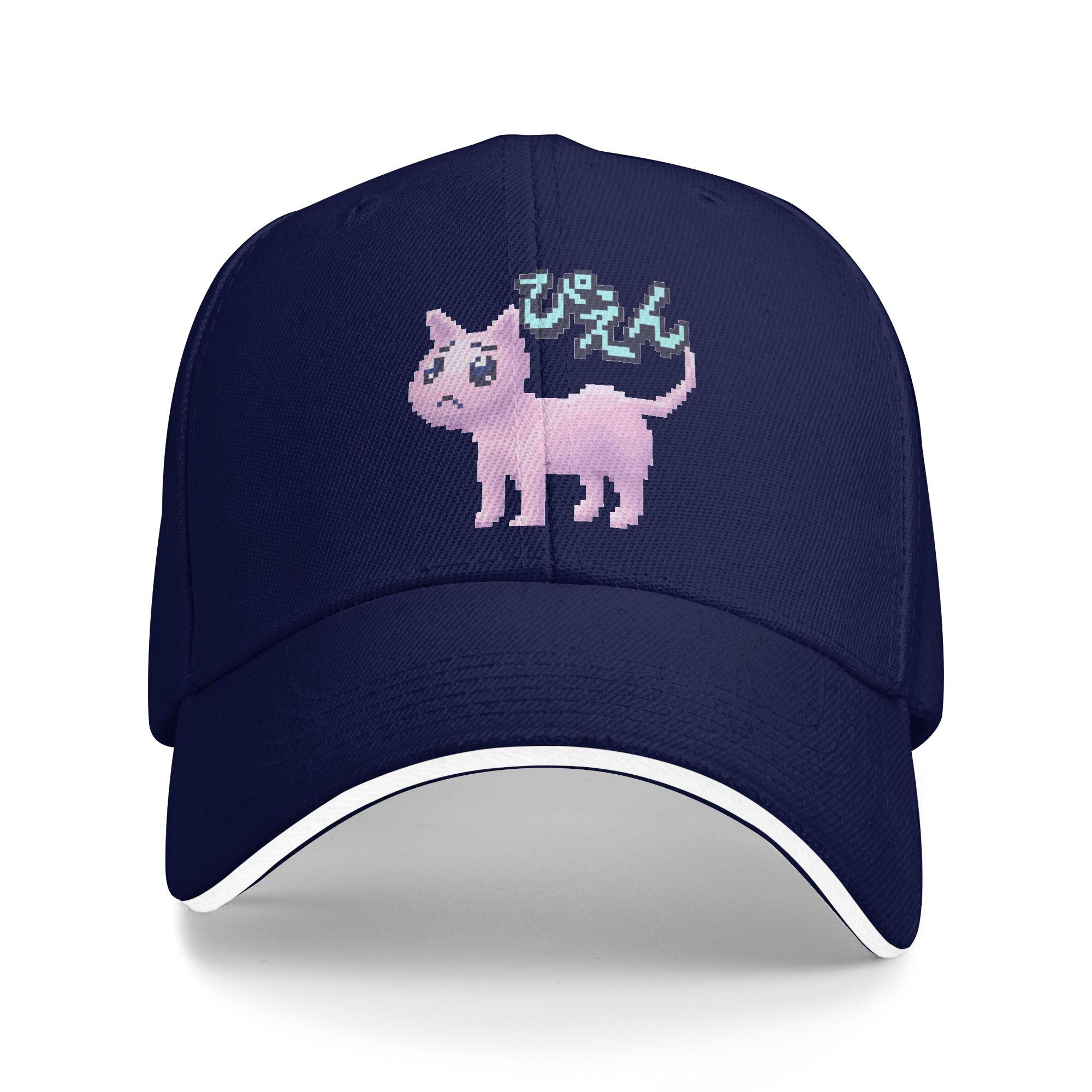 

AmeChan Needy Streamer Overload Baseball Cap y2k Funny Trucker Hat Summer Unisex Men Outdoor Sports Baseball Caps One Size