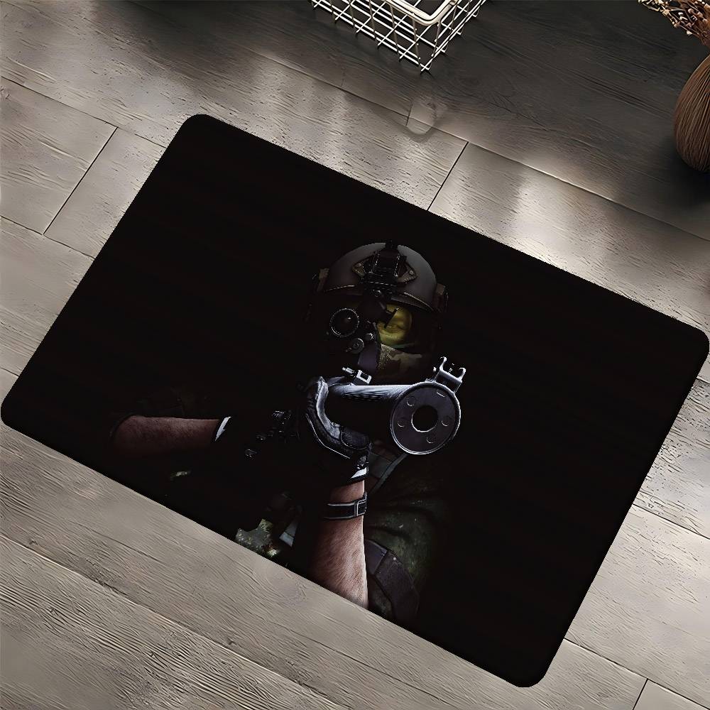 E-Escape F-from Tarkov Flur Teppich Waschbar Rutschfest Wohnzimmer Sofa Stühle Bereichsmatte Küche Fußmatte Bereichsteppich