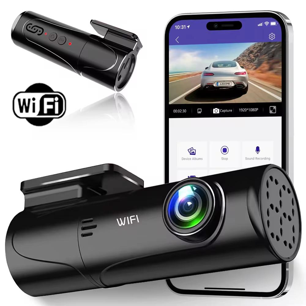 New Car DVR Dash Cam 1080P WiFi Video Recorder Black Box Night Vision G-sensor Parking Monitor Loop Recording Car