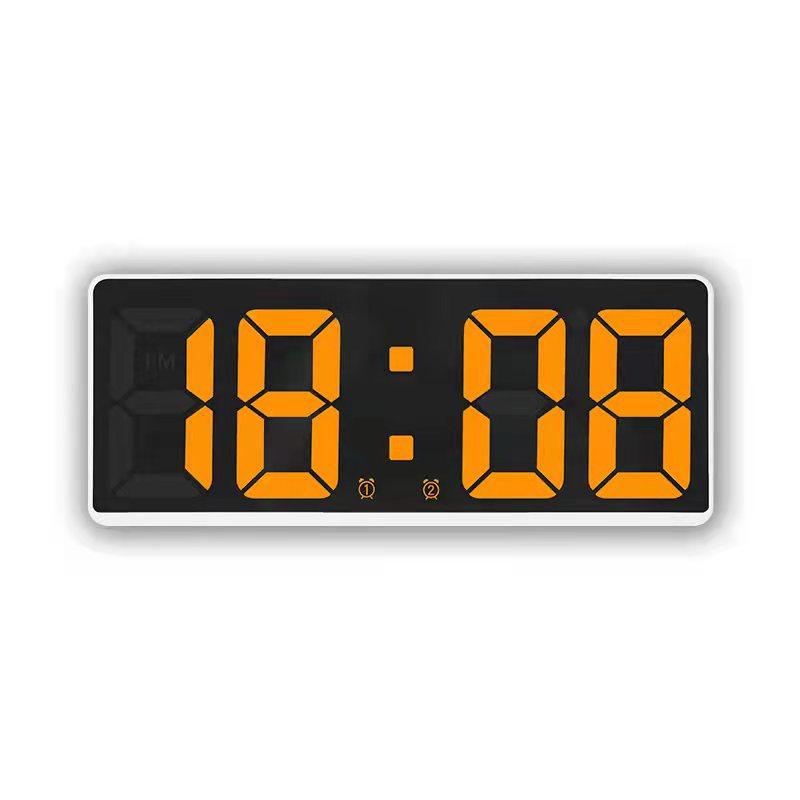 New Multi-function LED Alarm Clock for Student-specific Dormitory Small Alarm Clock Temperature Date Display Multiple Alarm Clocks 6628