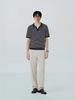 Polhaem Men'S Cooling Semi-Wide Elastic Waist Pants_Phg2Pp1083