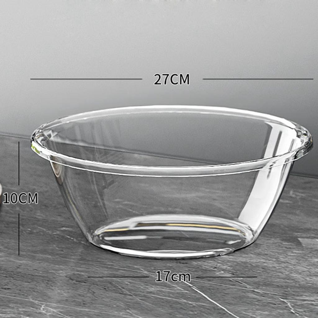 Plastic Mixing Bowl Large Capacity Non Stick Kneading Bowl Ingredients Food Prep Serving Container