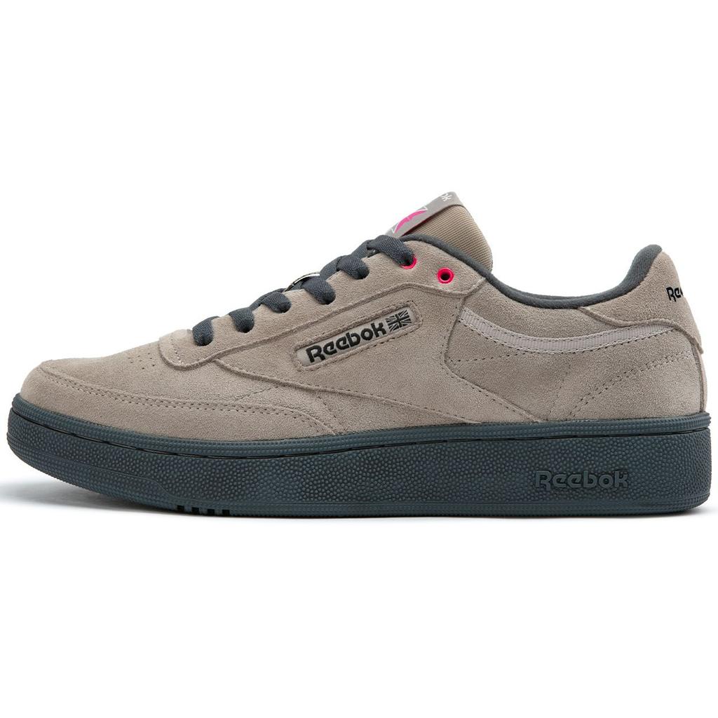 Reebok Club C 85 W+ Retro Casual Comfortable Versatile Thick Sole Wear-Resistant Increased Height Low-Top Skate Shoes Unisex Sneaker 24FRC901U0GK1