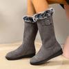 New Fashionable And Warm Long Boots, Available In 3 Colors.
