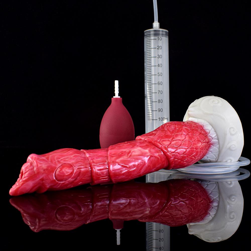 Unisex Liquid Silicone Dildo & Anal Plug for Couples
