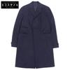 CARUSO Excellent Condition Wool Chesterfield Coat for Men, Navy, Size 48, PE0U10-0110 Coat 48 NavyUsed