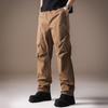 High-end American Outdoor Tooling Charging Pants Men's Summer Thin Quick-drying Sports Mountaineering Waterproof Casual Straight Trousers