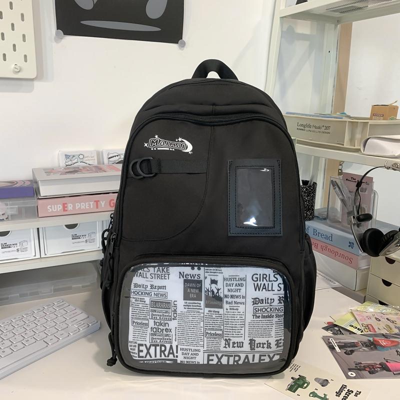 Студенческая школьная сумка большой емкости — фото 11