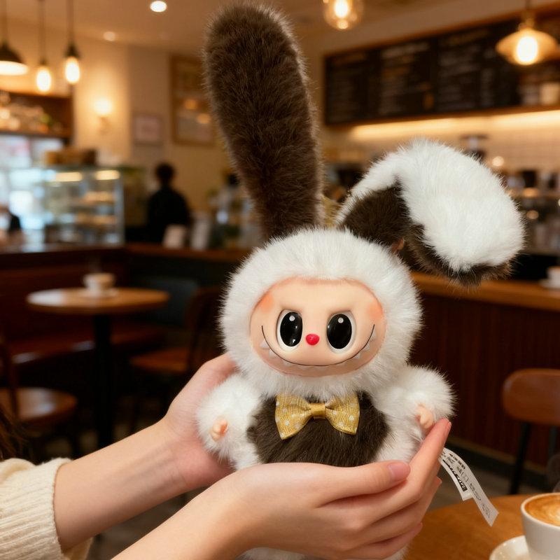 

Christmas Big-eared Blind Box Vinyl Doll Sitting Plush Doll