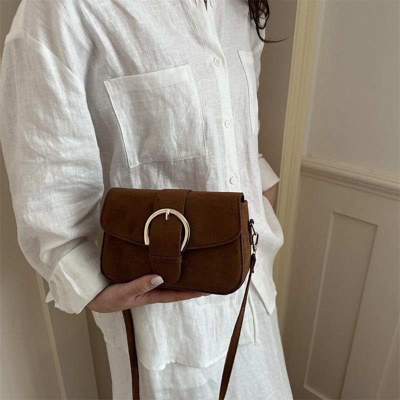 Women S Retro Versatile Small Square Crossbody Shoulder Bag