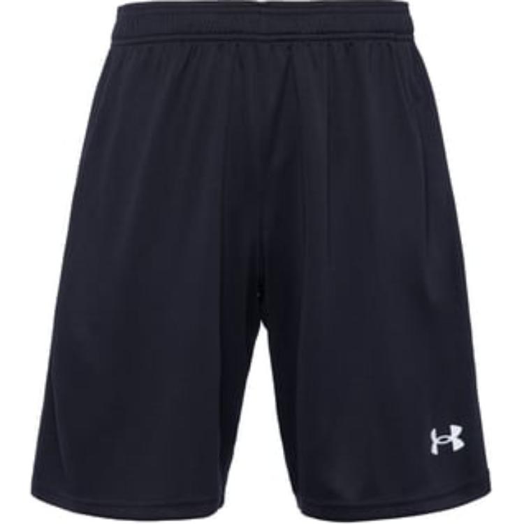 Under Armour Logo Print V-Neck Tank Top Knit Training Sports Shorts Basketball Set Men sets White Black 23500101-100-+-21500201-001