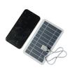 Încărcător Solar Telefon 2W 5V cu Ieșire USB pentru Camping în Aer Liber, Încărcare Baterie Externă Telefon Mobil