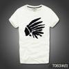 New Summer Men's T-shirt Retro Pure Cotton Printing Loose Casual Fashion Sports Short-sleeved Men's and Women's Loose T-shirt